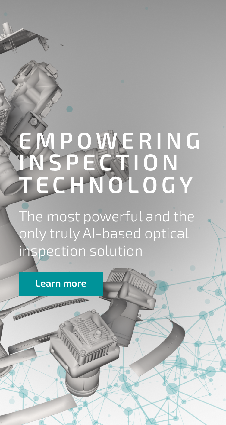 The most powerful and the only truly AI-based optical inspection technology